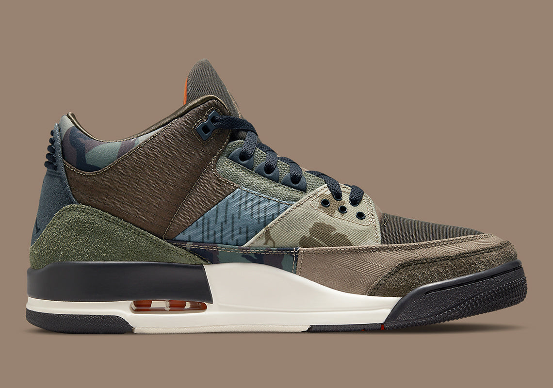Jordan 3 Retro Patchwork Camo