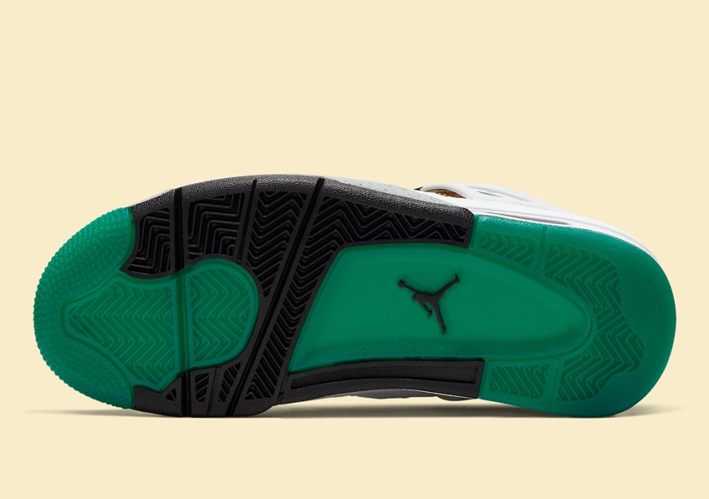 Air Jordan 4 Retro Lucid Green Rasta