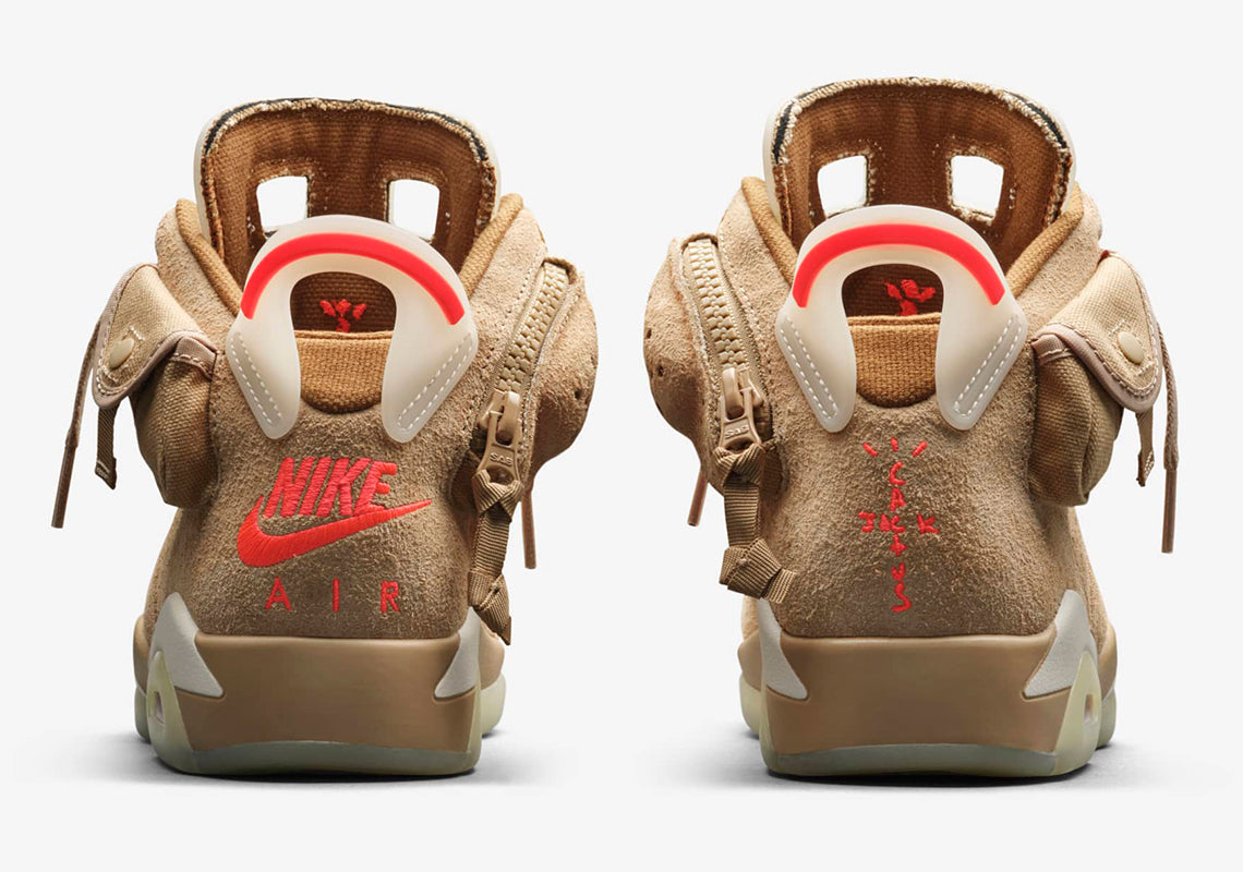 Jordan 6 Retro Travis Scott British Khaki