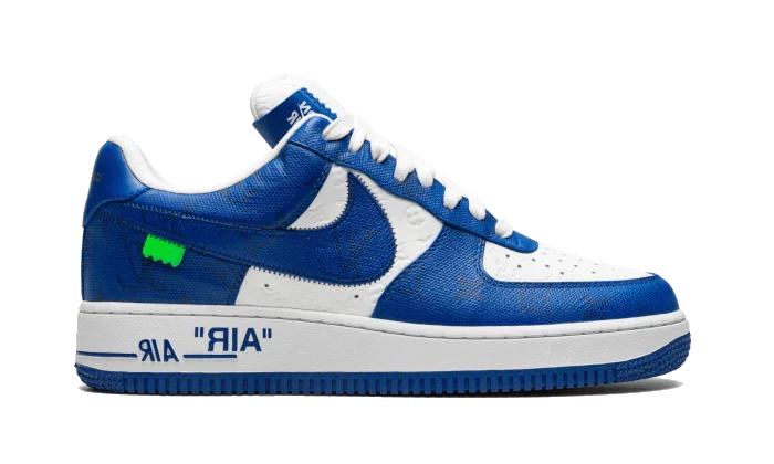 Louis Vuitton Nike Air Force 1 Low By Virgil Abloh White Royal