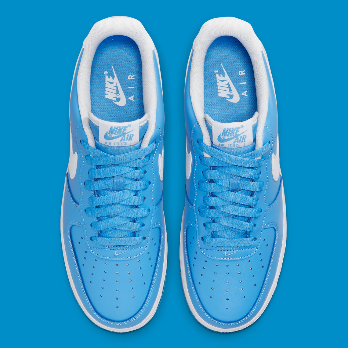 Nike Air Force 1 Low 07 University Blue White GlobalSneakers