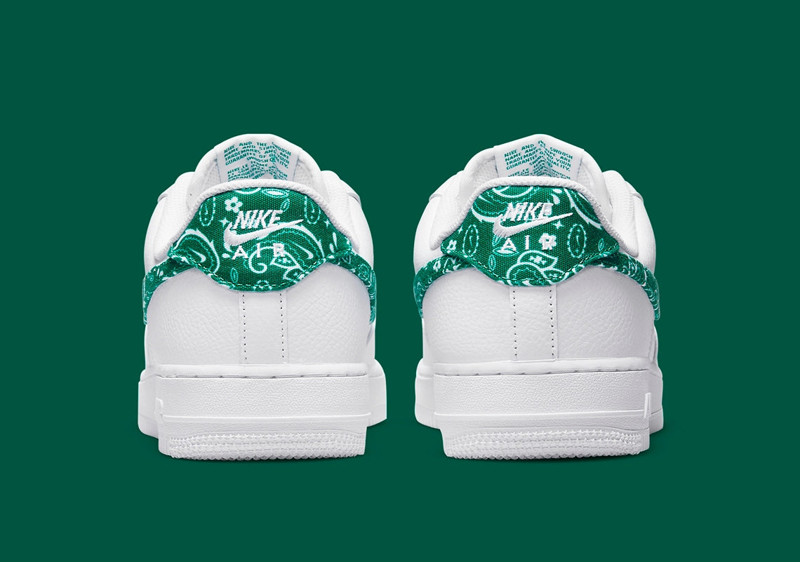 Nike Air Force 1 Low '07 Essential White Green Paisley