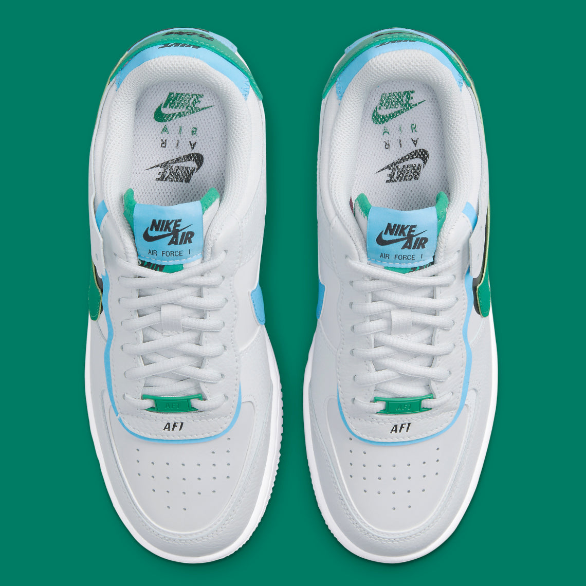 Bleu Pastel Air Force One Blanche Pastel Air Force Bleu Turquoise