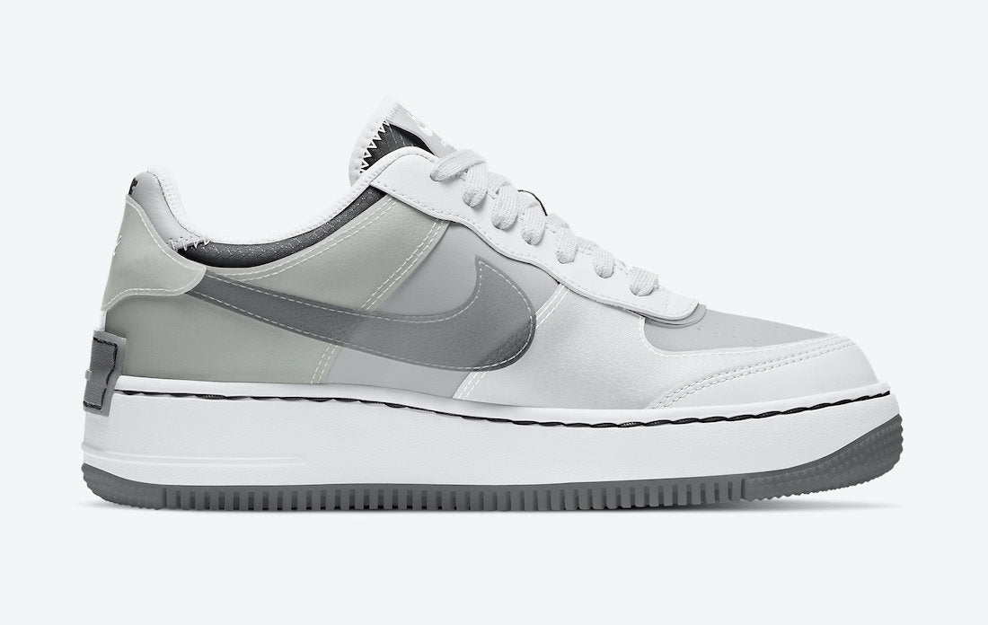 Nike Air Force 1 Shadow White Grey GlobalSneakers