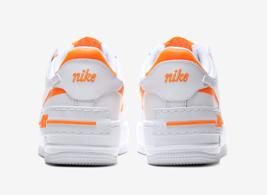 Nike Air Force Shadow White Total Orange – GlobalSneakers