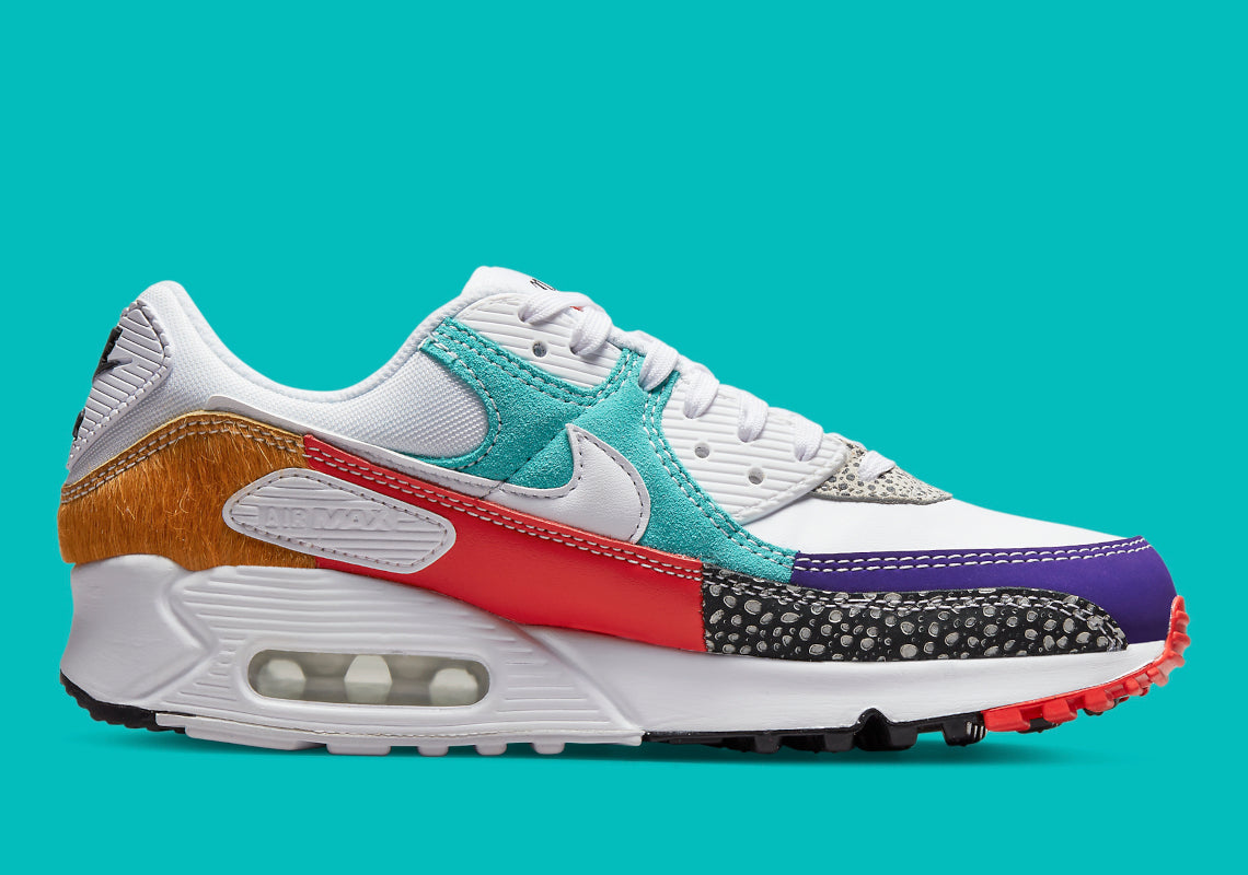 Nike Air Max 90 SE Animal White