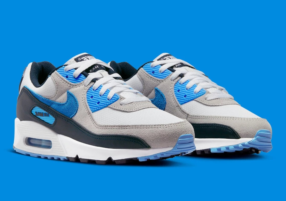 Nike Air Max 90 White University Blue 2022 GlobalSneakers