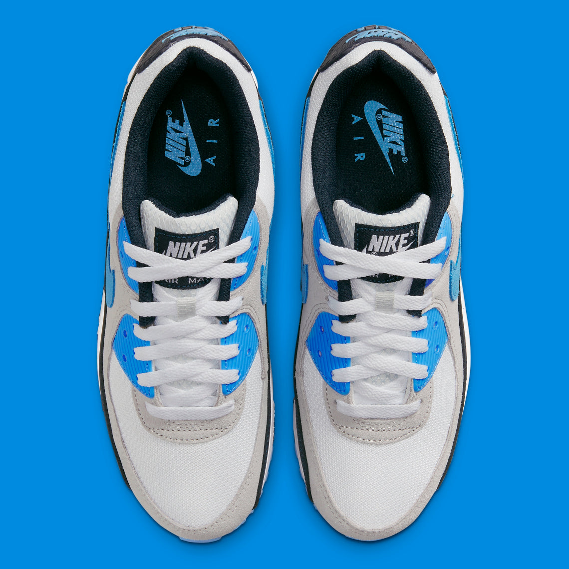 90 Blue Air Max 90 Bleu Et Blanc Jordan Nike Air Max 90 White