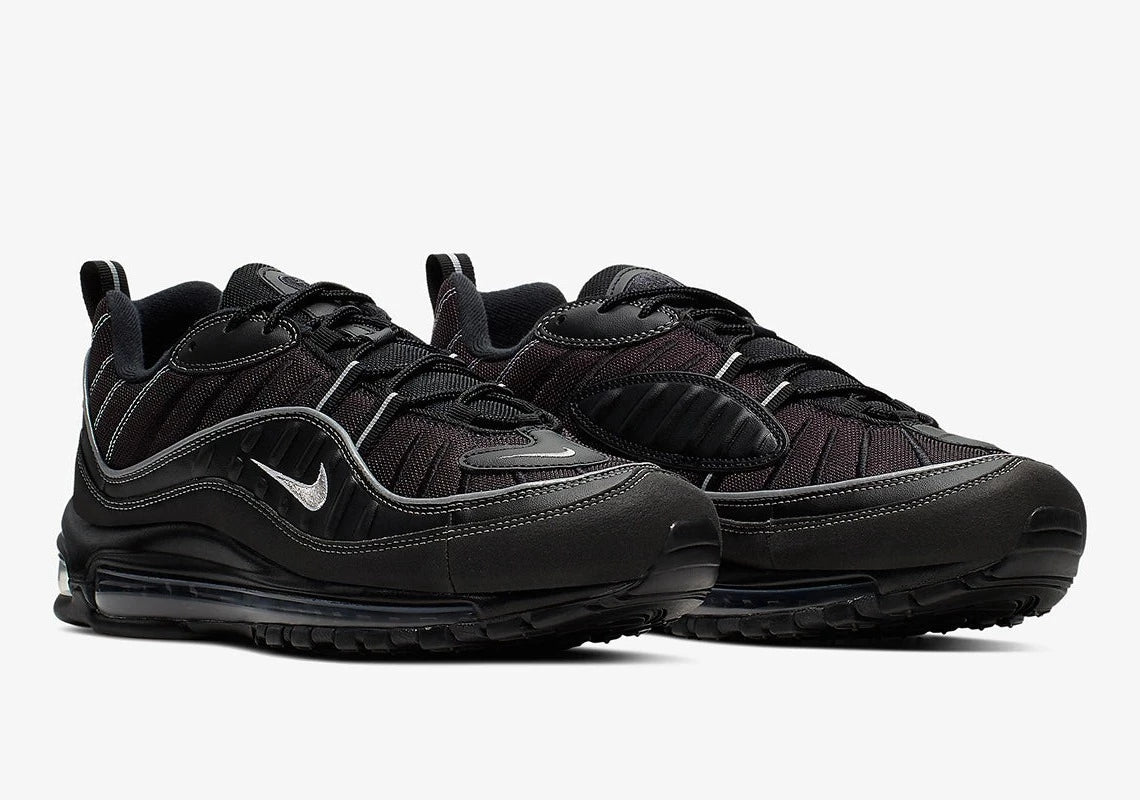 Nike Air Max 98 Black Oil Grey GlobalSneakers