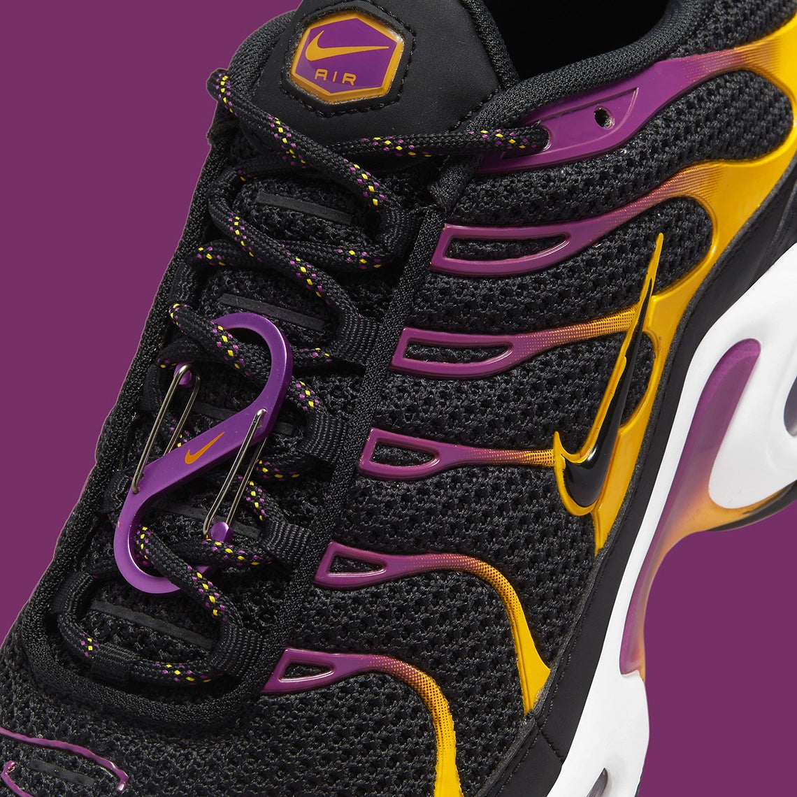 Purple Black Gold Air Max Plus Nike Air Max Plus University Gold