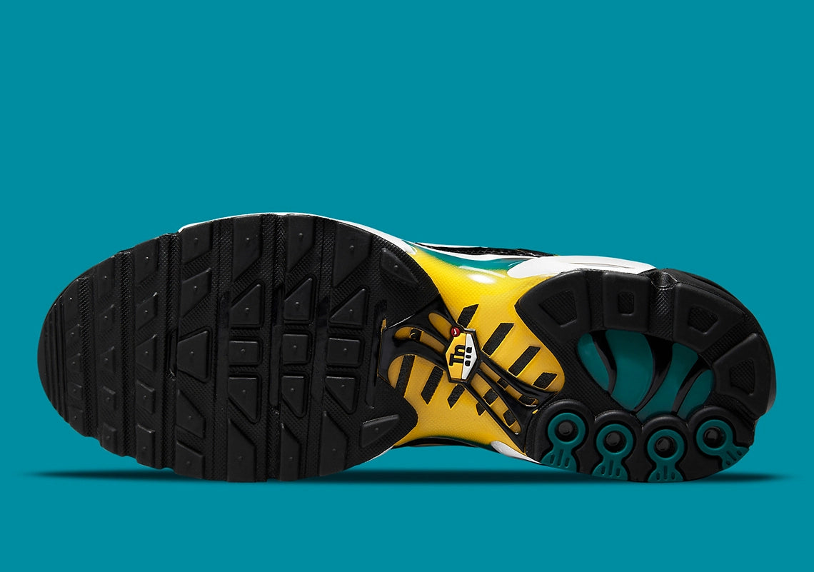 Nike Air Max Plus Black Teal Yellow