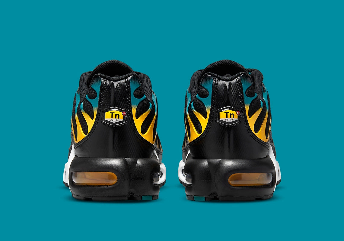 Nike Air Max Plus Black Teal Yellow