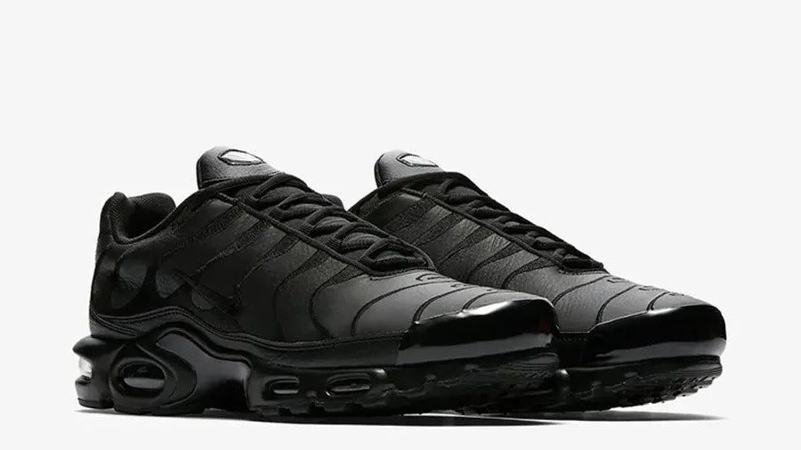 Nike Air Max Plus Triple Black Leather