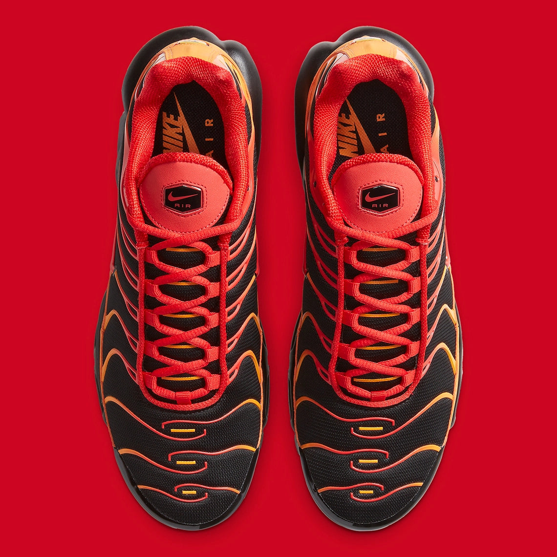 Nike TN volcano vu de haut