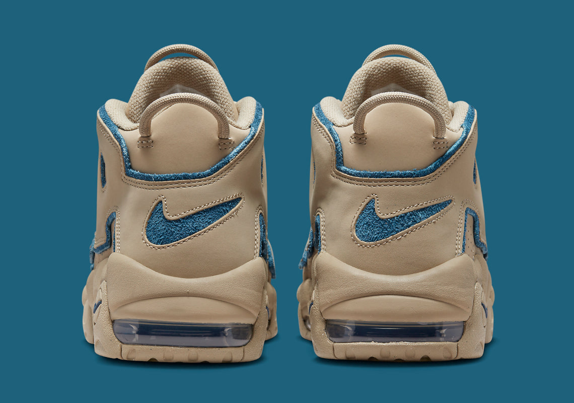 Nike Air More Uptempo 96 Limestone Valerian Blue GlobalSneakers
