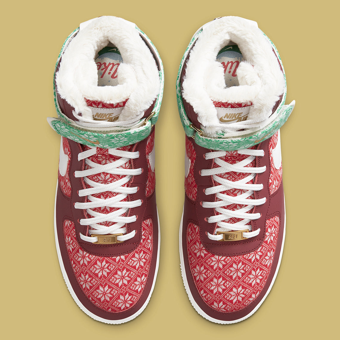 Nike Air Force 1 High Nordic Christmas 2020 GlobalSneakers