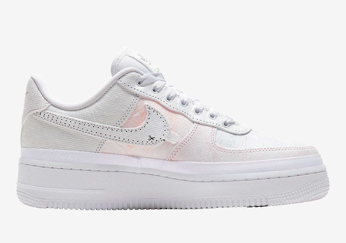 Nike - Air Force 1 LX Tear Away Red Swoosh