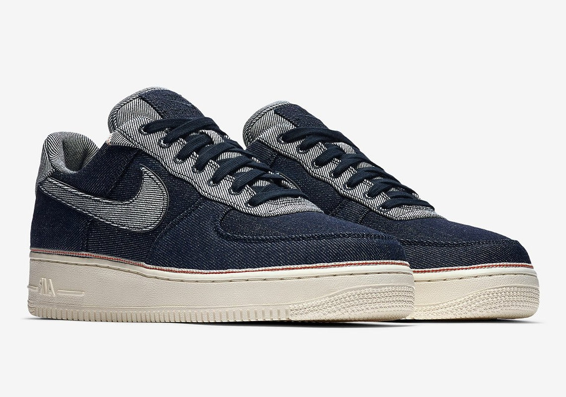 Nike - Air Force 1 Low 3x1 Denim Raw Indigo