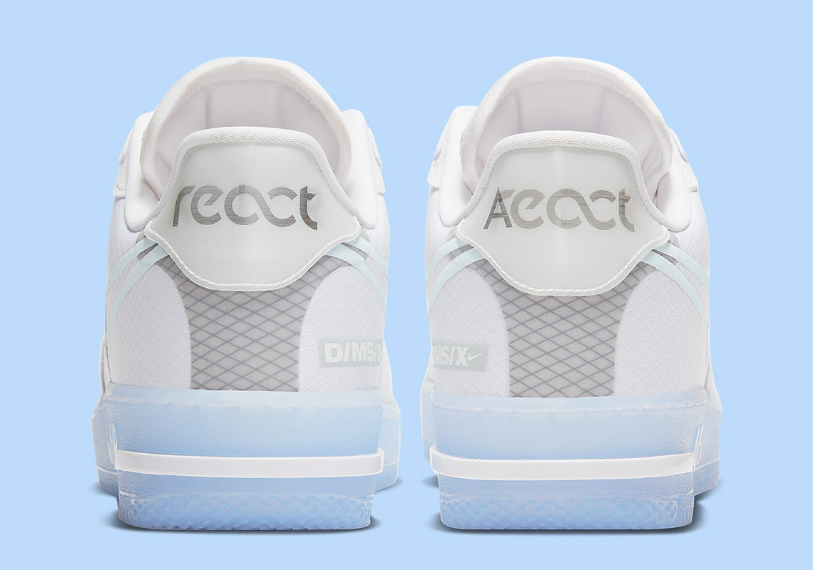 Nike - Air Force 1 React White Light Bone
