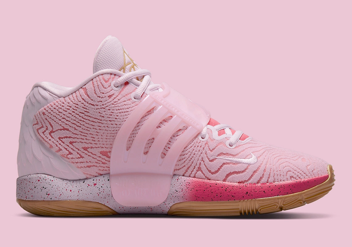 Nike KD 14 Aunt Pearl vu de côté