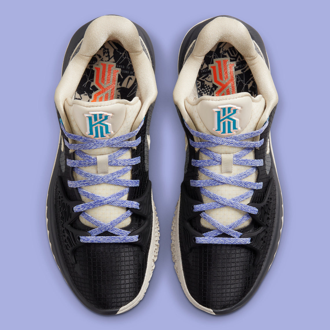 Nike Kyrie 4 Low Black Grey Rattan GlobalSneakers