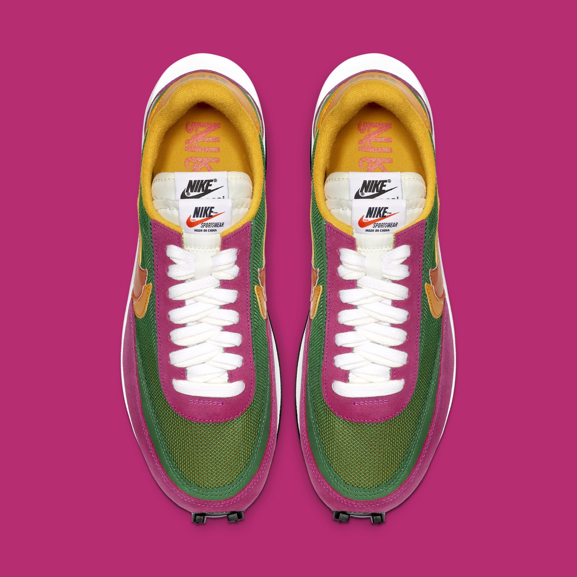 Nike - LD Waffle sacai Green Purple