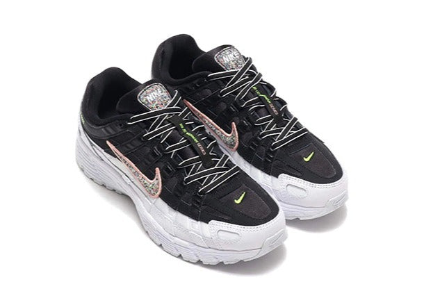Nike P-6000 SE Black Multi-Color White