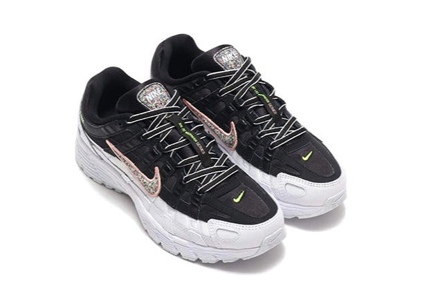 Nike P-6000 SE Black Multi-Color White