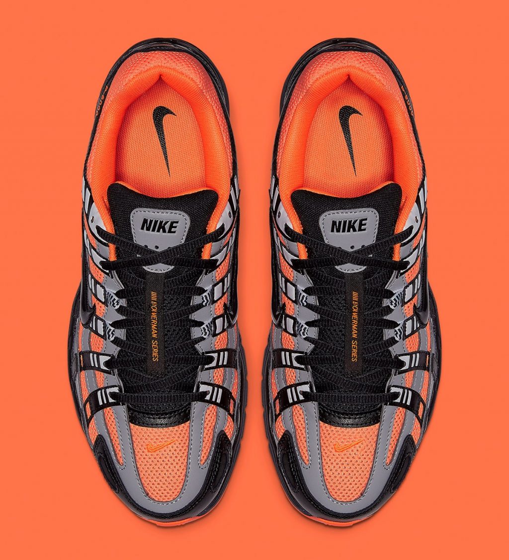 Nike P-6000 Total Orange Black