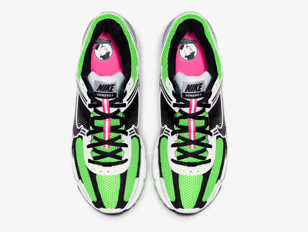 Nike Zoom Vomero 5 Electric Green Black