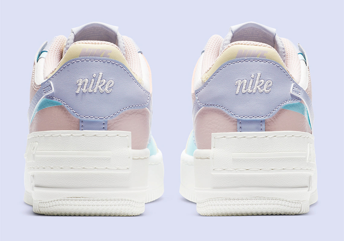 Nike Air Force Shadow White Glacier Blue Ghost