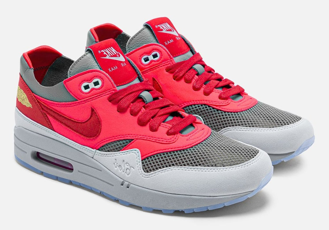 Nike Air Max 1 CLOT Kiss of Death Solar Red