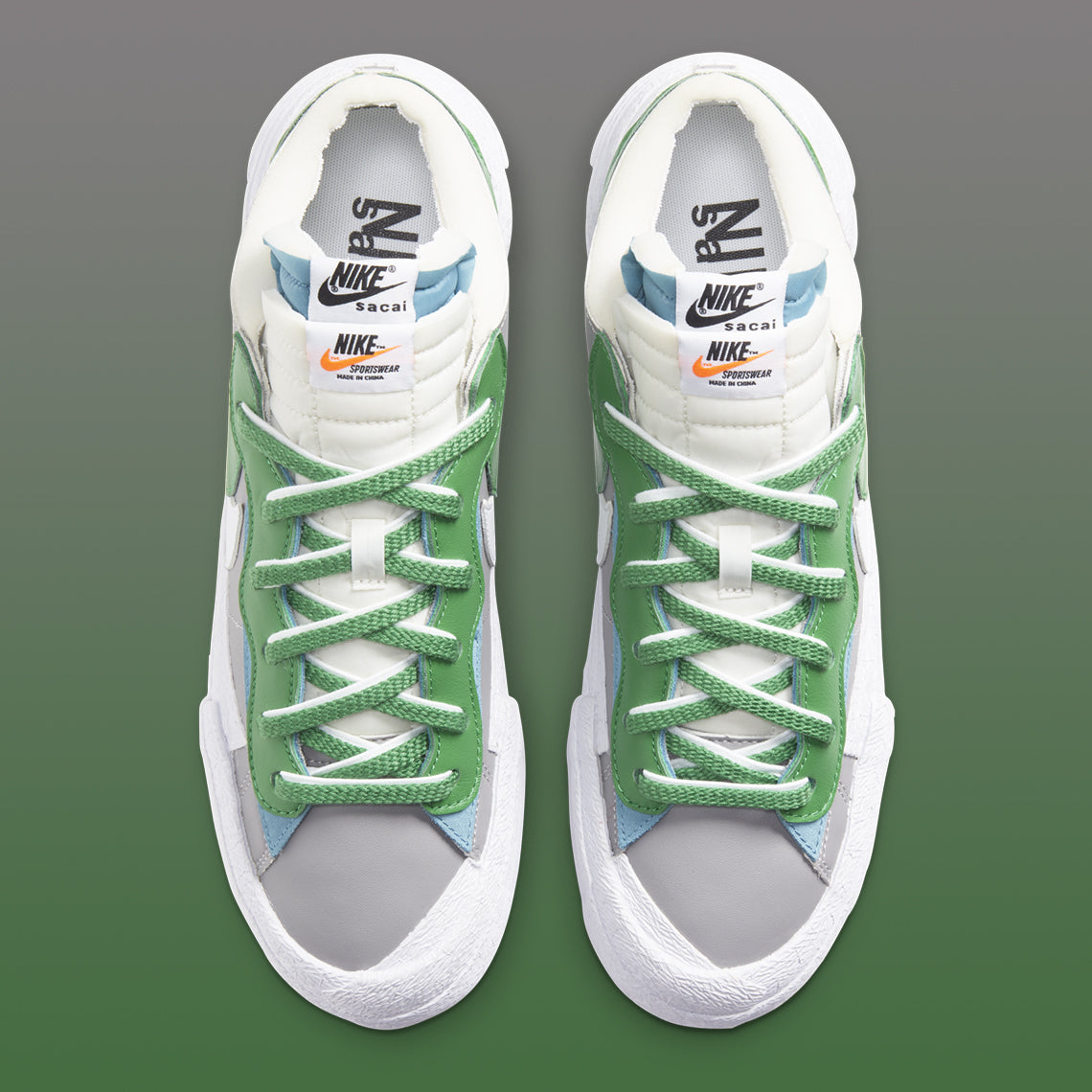Nike Blazer Low x sacai « Classic Green »