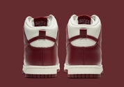 Nike Dunk High Sail Team Red