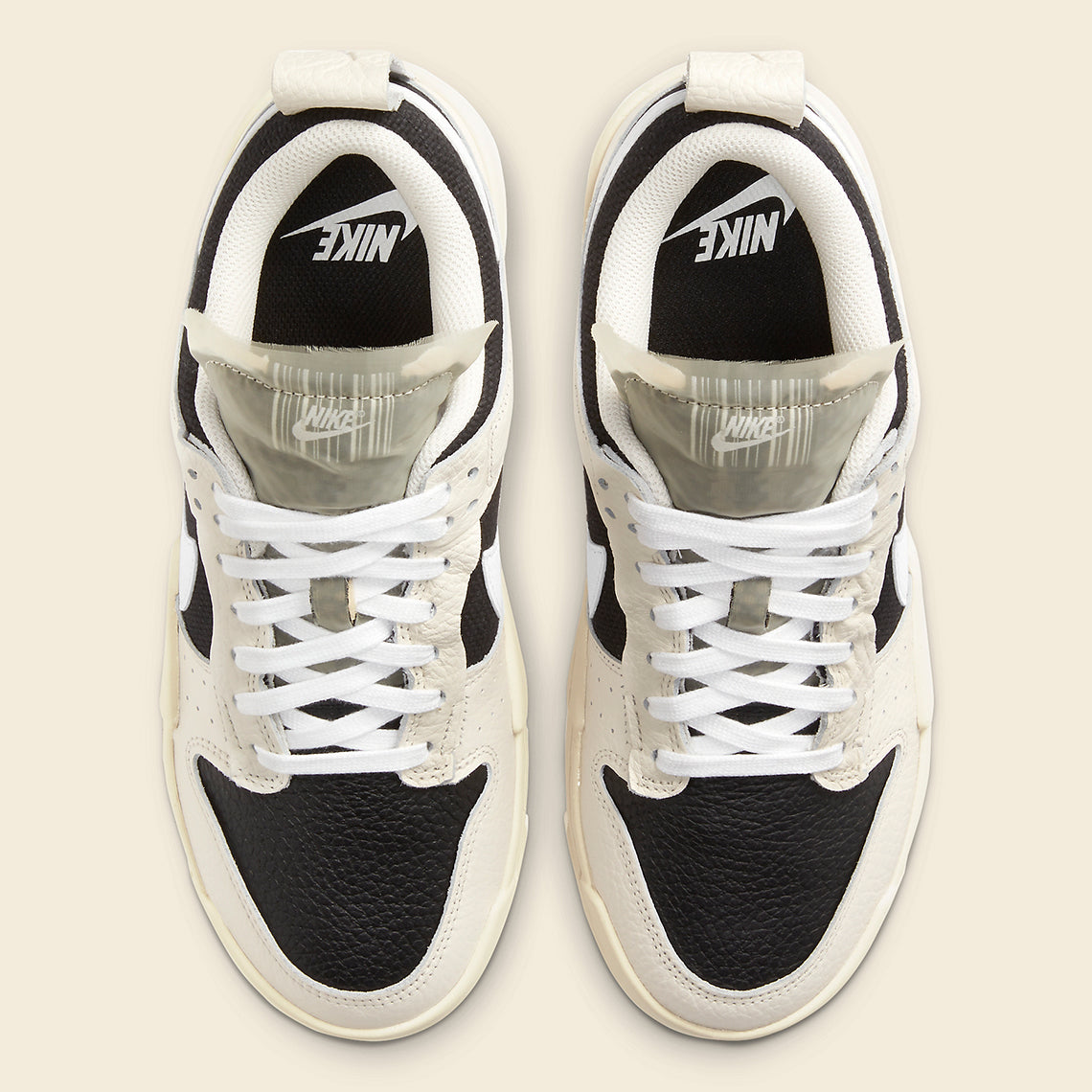 Nike Dunk Low Disrupt Pale Ivory Black