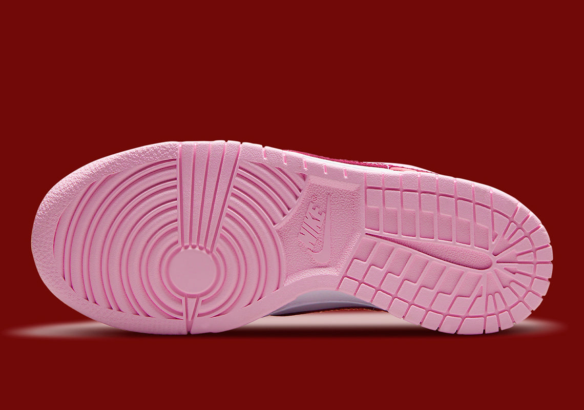 Nike Dunk Low Pink Foam Red White