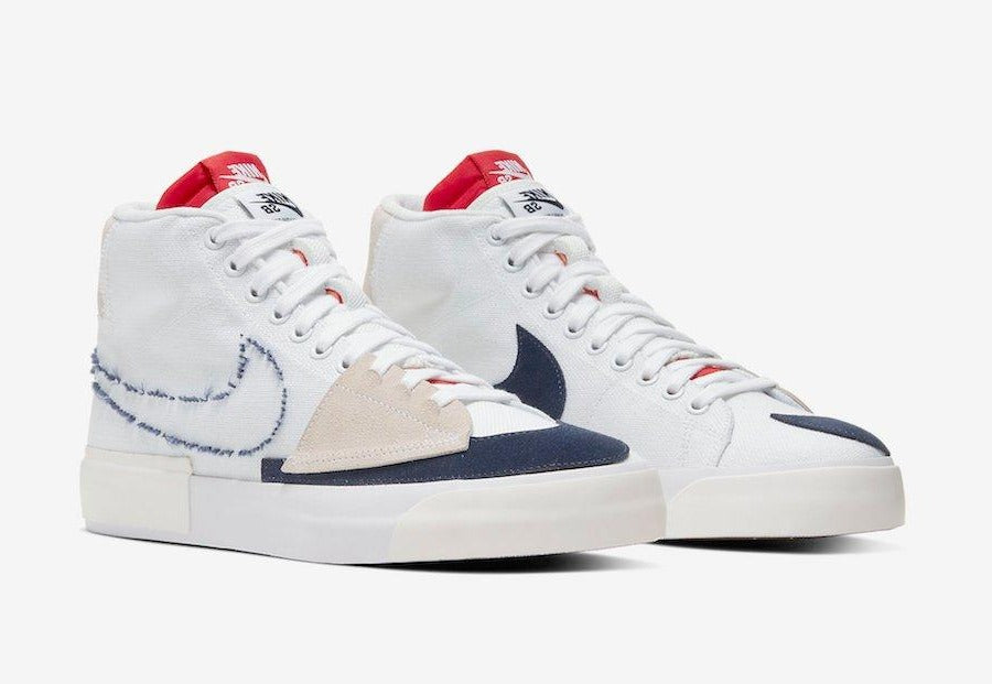 Nike SB - Blazer Mid Edge Hack Pack White