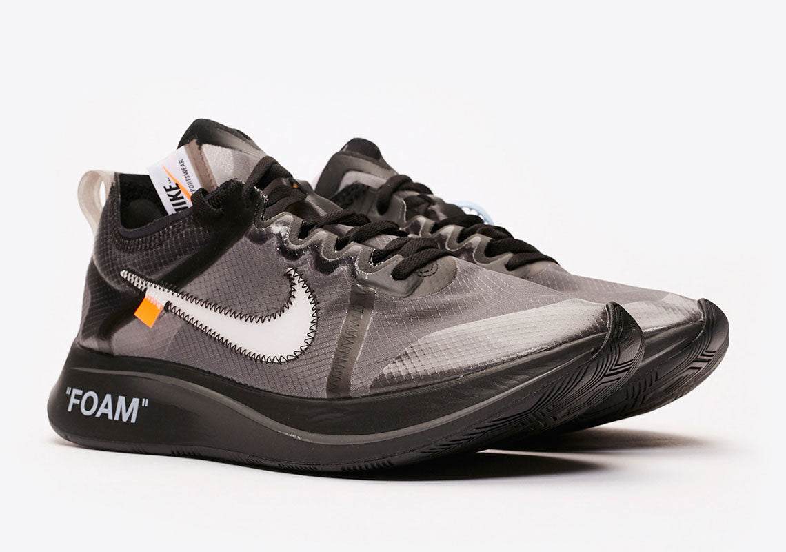 Nike Zoom Fly Off-White Black Silver