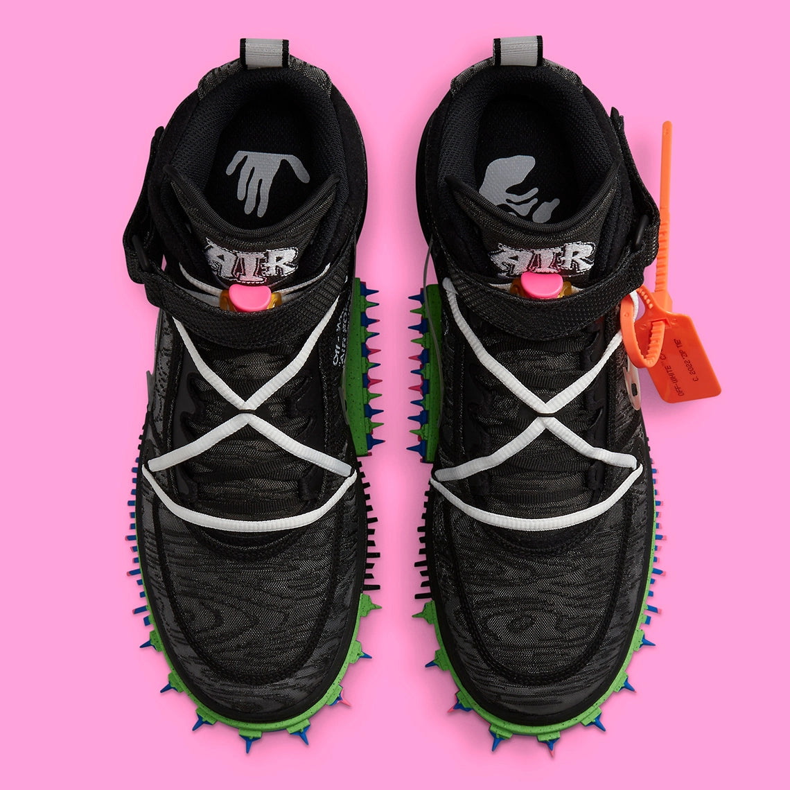 Nike Air Force 1 Mid Off White Black