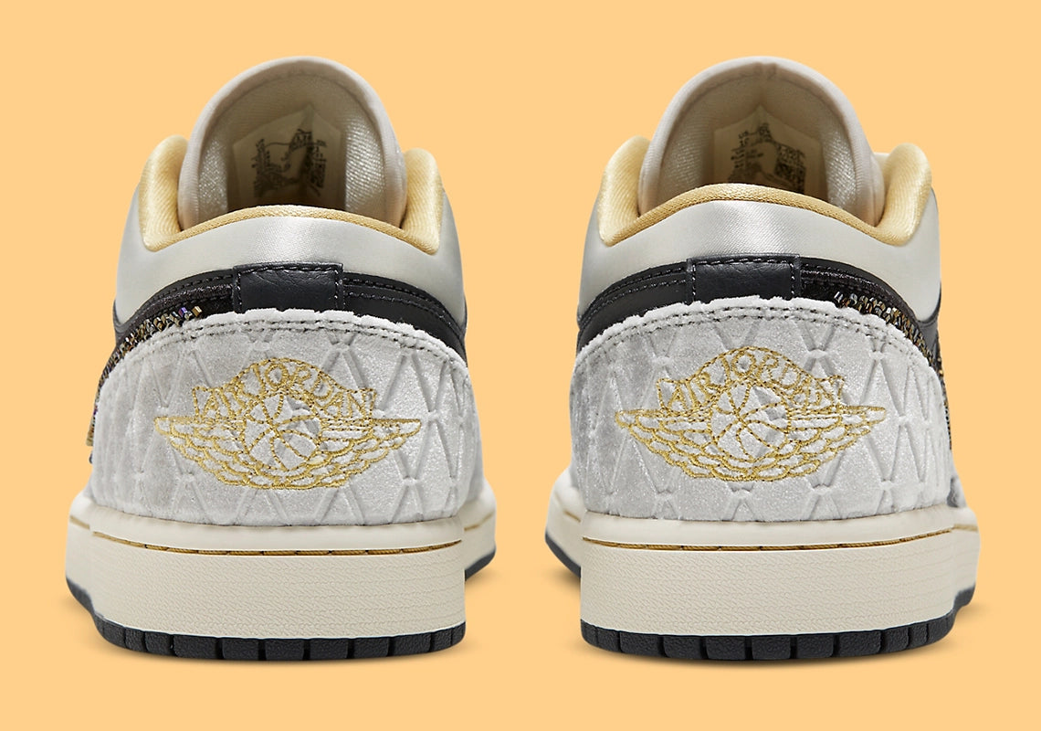 Jordan 1 Low Beaded Swoosh