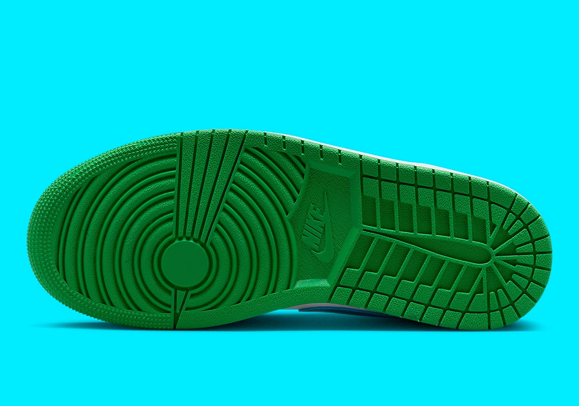 Jordan 1 Low Lucky Green Aquatone