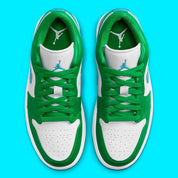 Jordan 1 Low Lucky Green Aquatone
