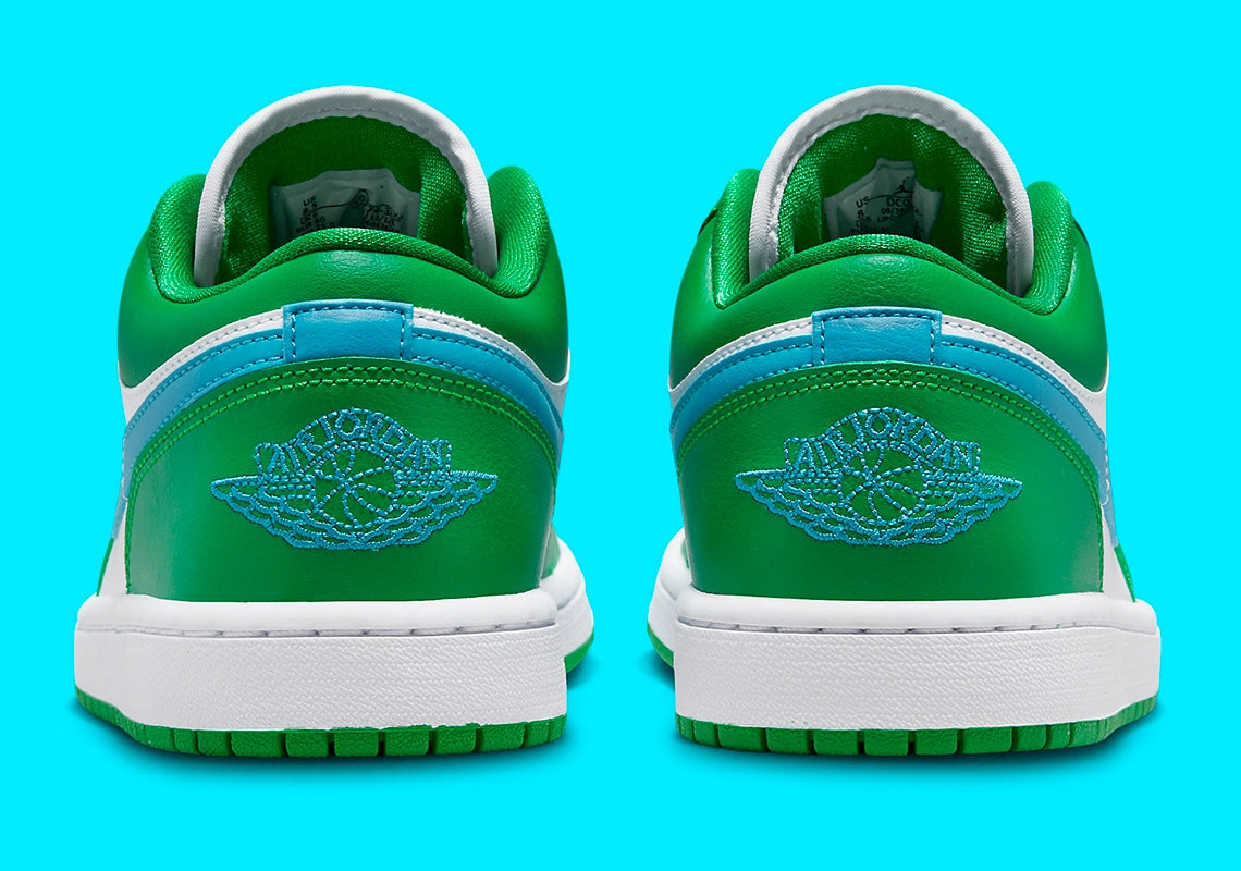 Jordan 1 Low Lucky Green Aquatone