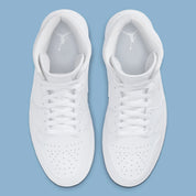 Air Jordan 1 Mid Triple White (2020)