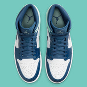 Air Jordan 1 Mid Mystic Navy Mint Foam
