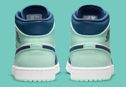 Air Jordan 1 Mid Mystic Navy Mint Foam