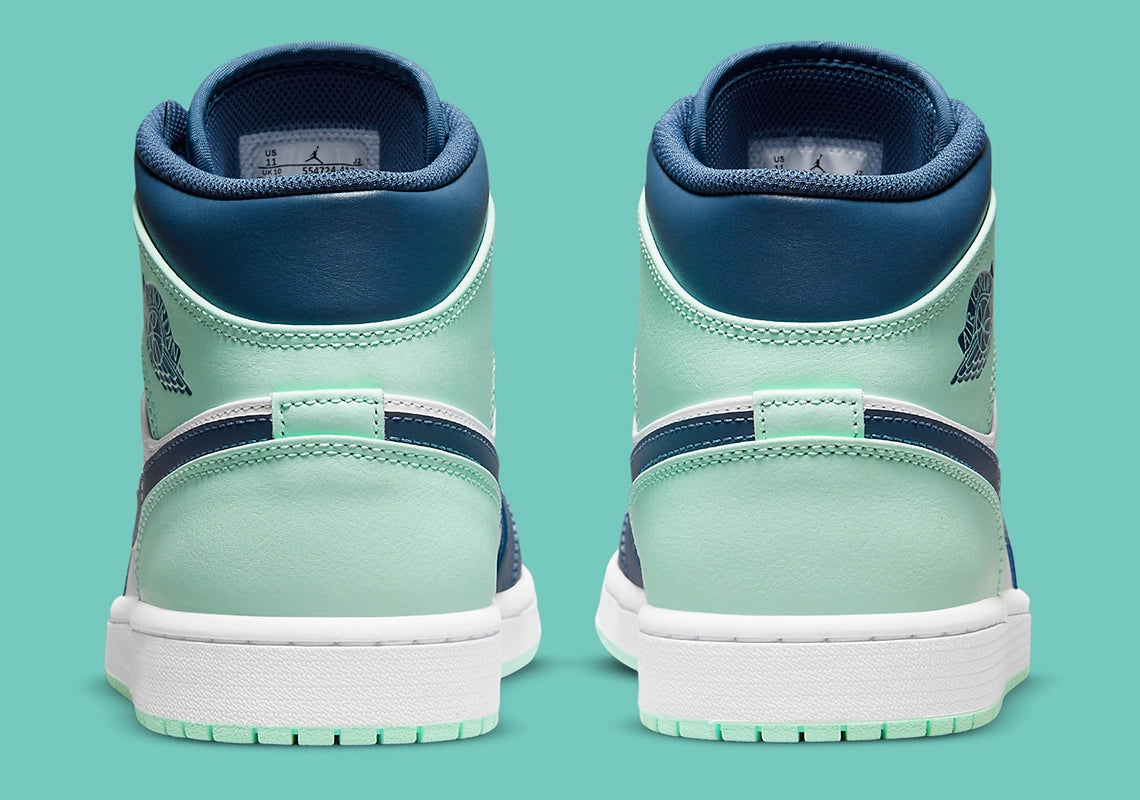 Air Jordan 1 Mid Mystic Navy Mint Foam