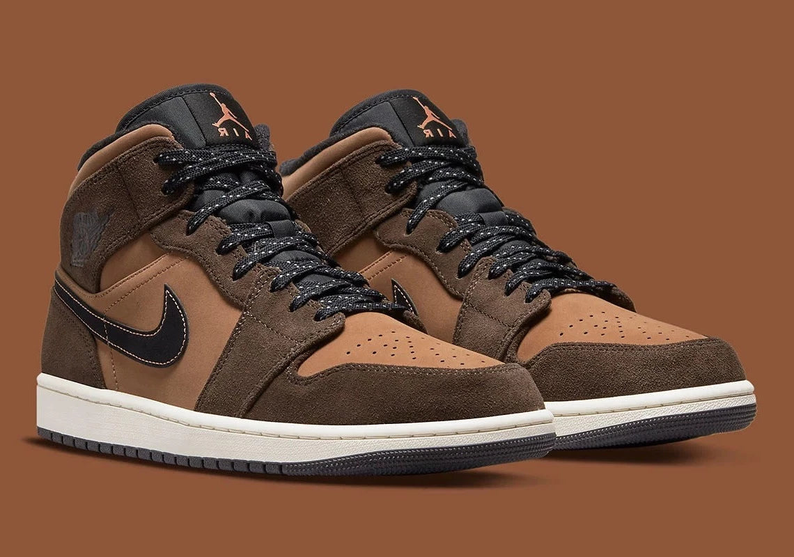 Jordan 1 sales noir daim