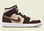 Jordan 1 Mid SE Brown Basalt Oatmeal