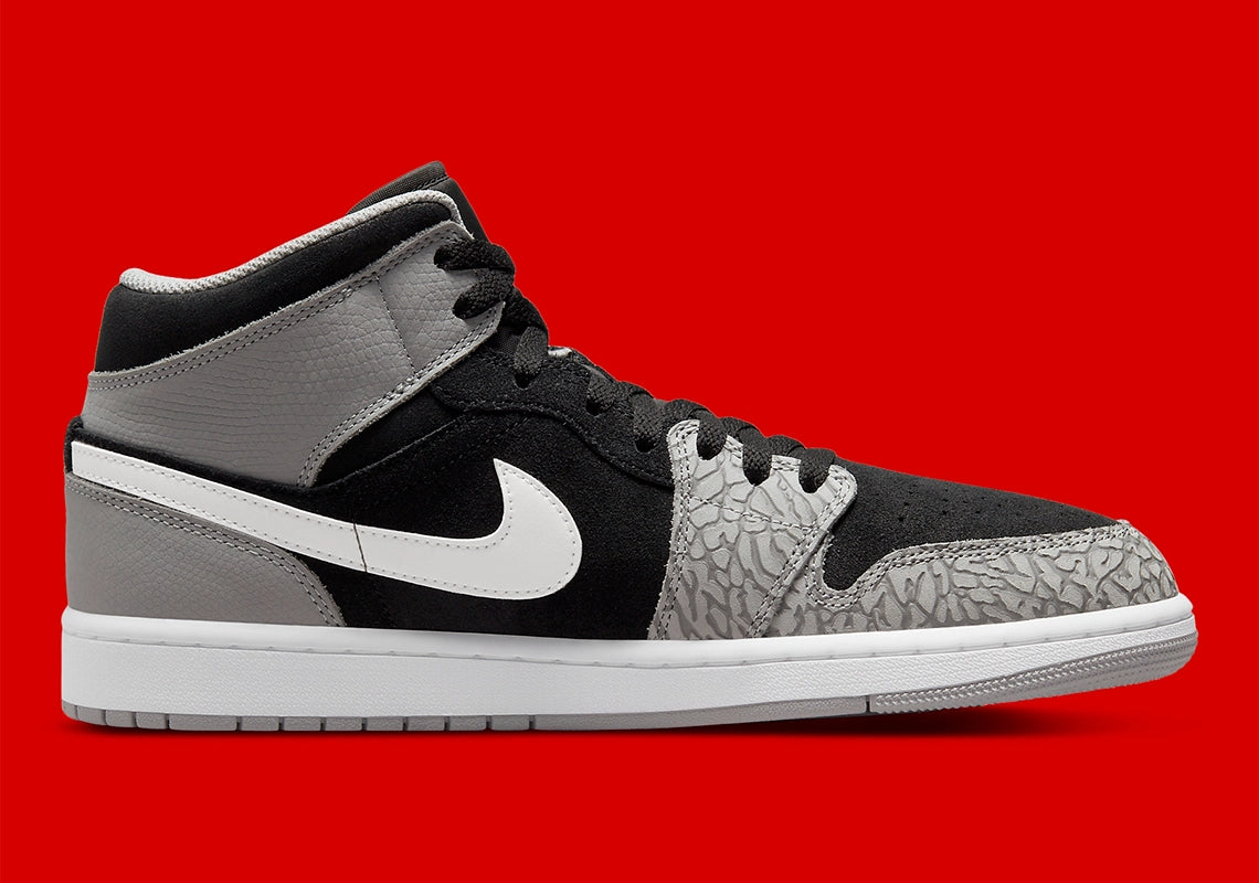 Air Jordan 1 Mid Elephant Print
